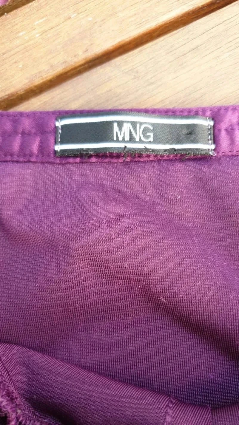 Top velours mango – photo 5